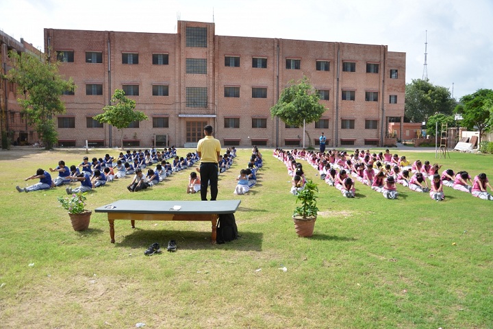 Laxmi Devi Mundra Public School-Yoga Activity