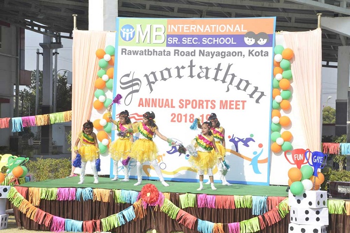 M B International School-Dances