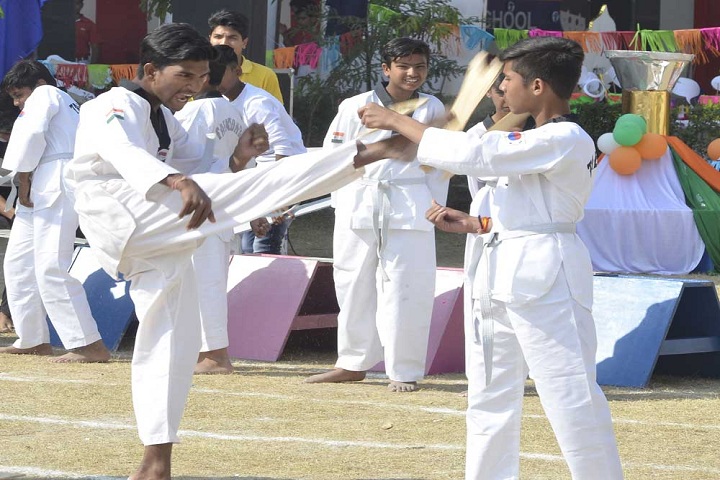 M B International School-Karate
