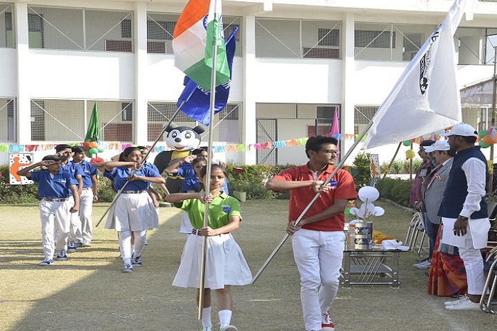 M B International School-Sports day