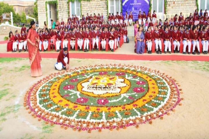 M G D Girls School-Ceremony