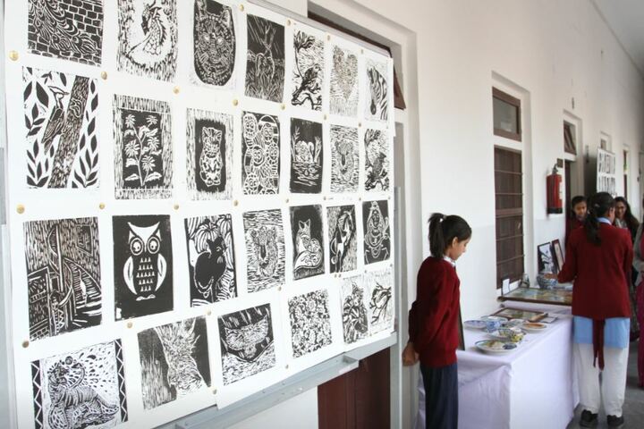 M G D Girls School-Exhibition