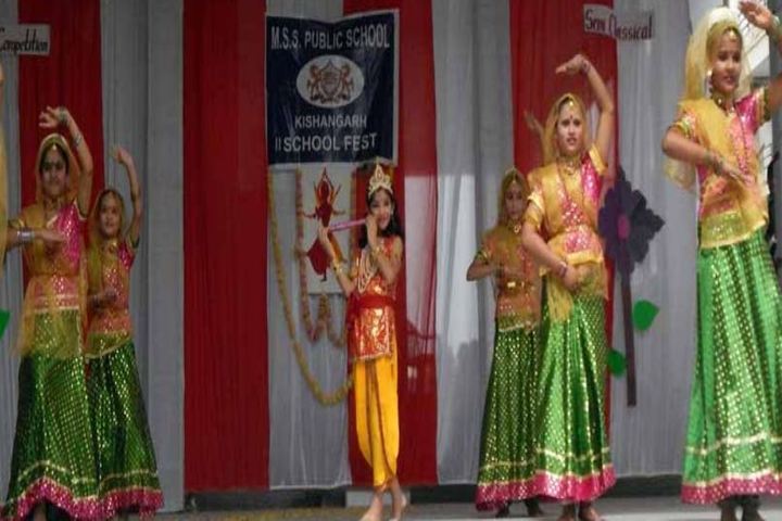 M S S Public School-Cultural Dance