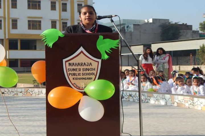 M S S Public School-Speech