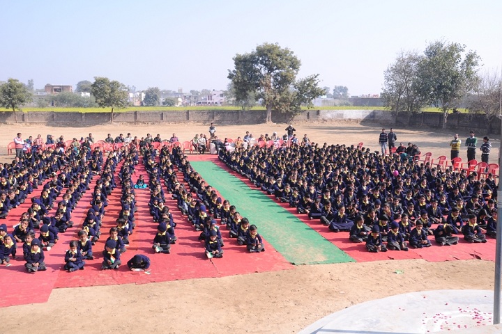 Manav Bharti Madhmik Vidyalaya-Assembly