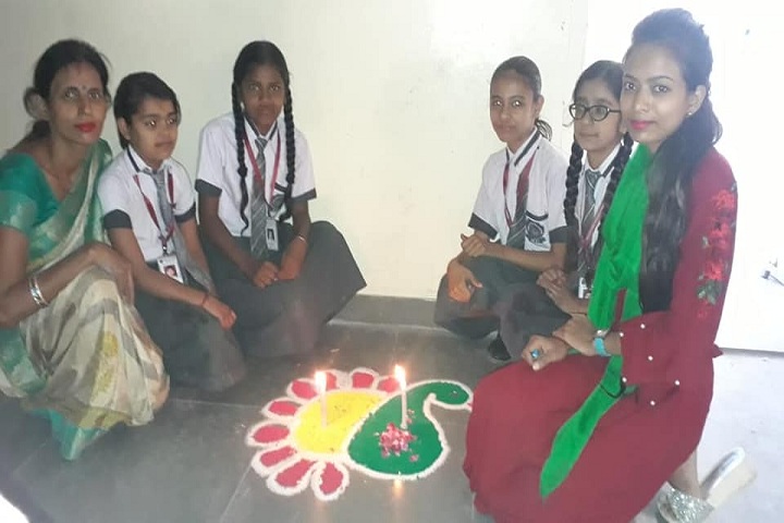 Maxford International School-Rangoli