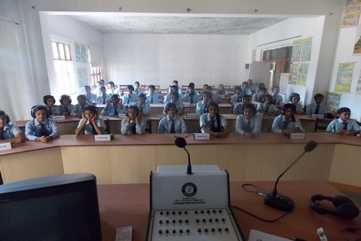 Narmada Devi Singhania International School-Language lab
