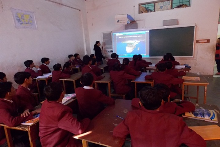 Narmada Devi Singhania International School-Smart classroom