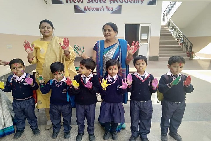 New State Academy-Holi celebrations