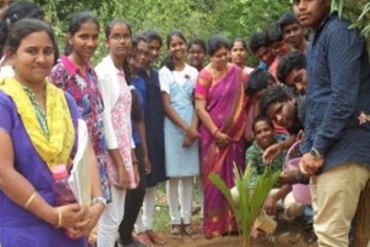 B V Reddy Senior Secondary School-Planting Tree
