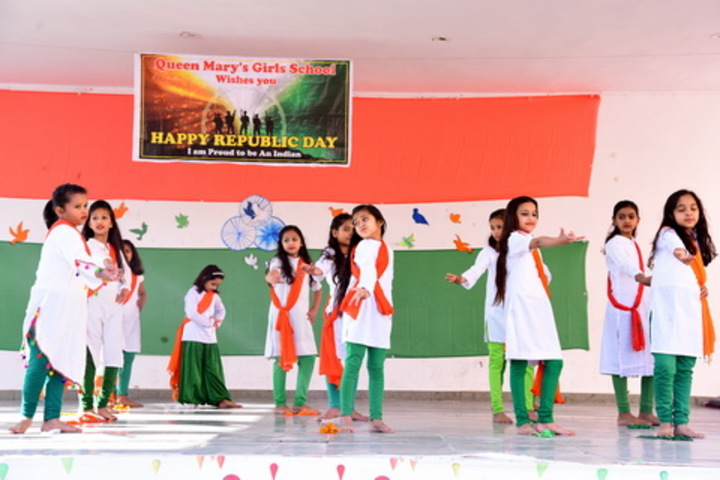 Queen Marys Girls School-Republic Day
