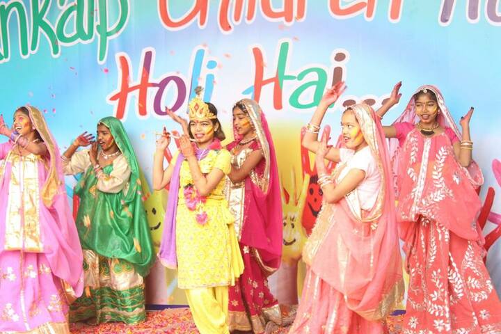 Sankalp Adademy Senior Secondary School-Holi Celebrations