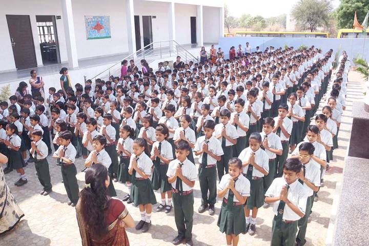 Saraswati Modern Public School-Assembly