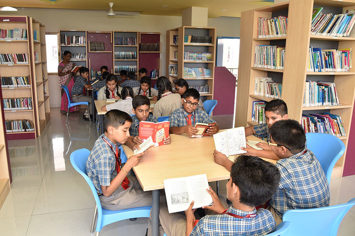 Seedling Modern Public School-Library