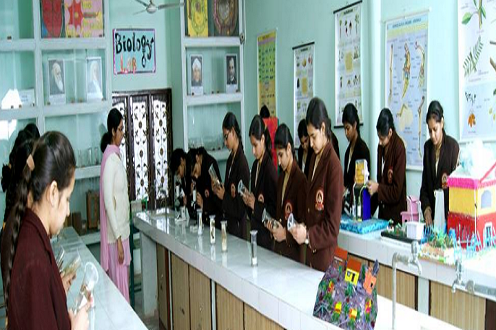 Shah Satmamji Girls School-Laboratory biology