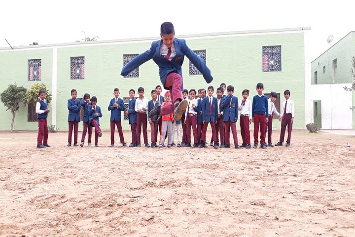 Shah Satnam Ji Boys School-Sports jump