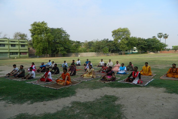 Loyola School-Yoga Day Celebrations