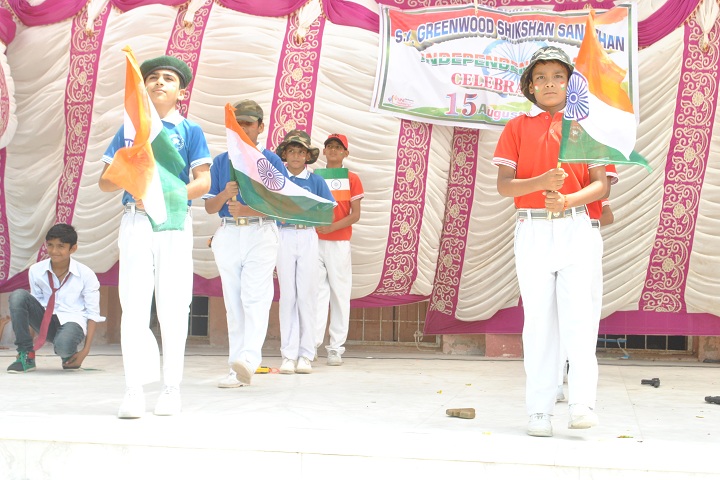 Sk Greenwood Shikshan Sanstan-Events independance day programme