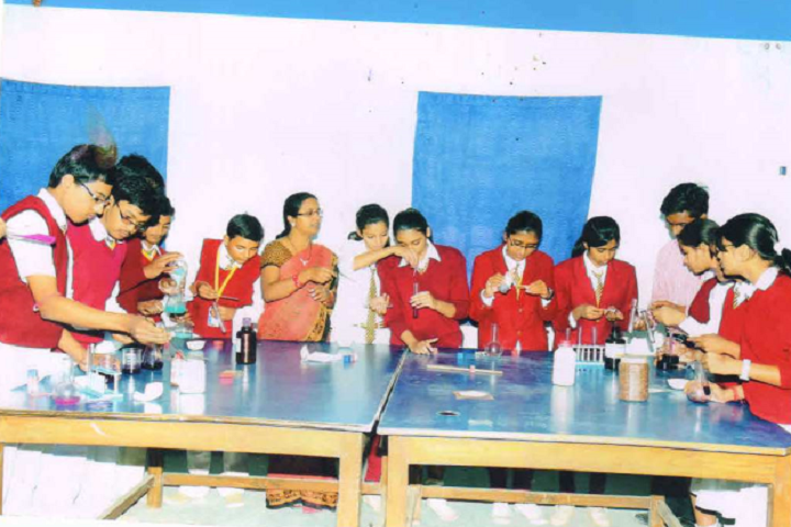M N Jha D A V Public School- Chemistry Lab