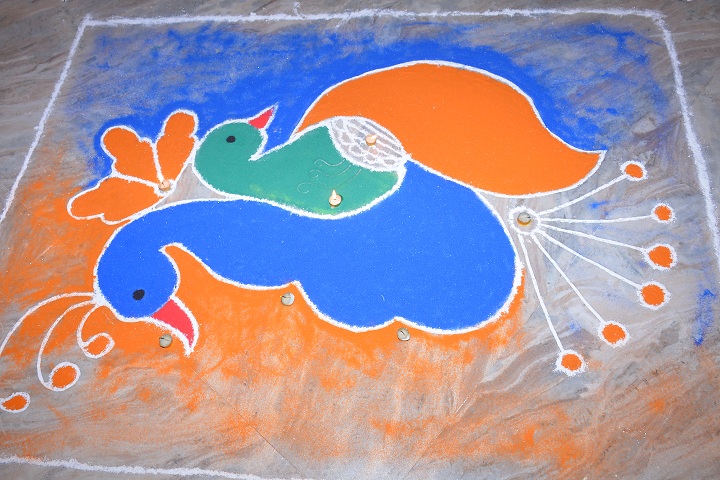 Sri Parshwanath Jain Vidyalaya-Others rangoli