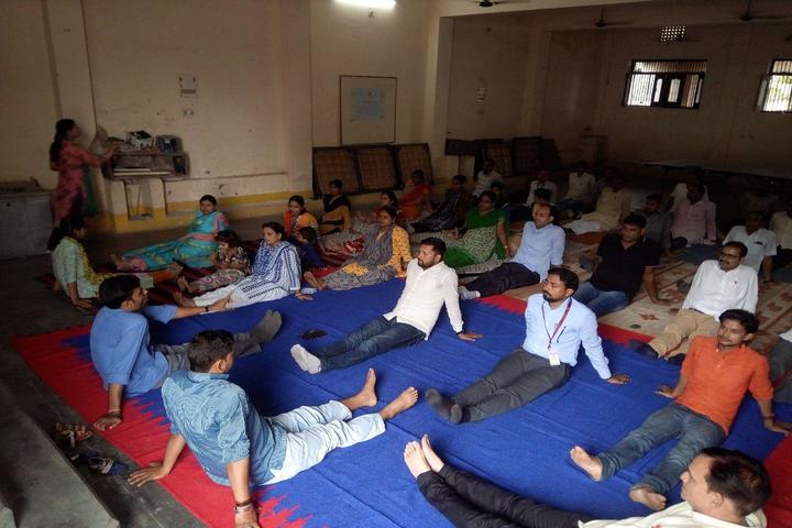 Maa Maitrayini Yogini Secondary School-Yoga Diwas