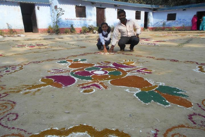 Madhuban Central School-Rangoli Competition