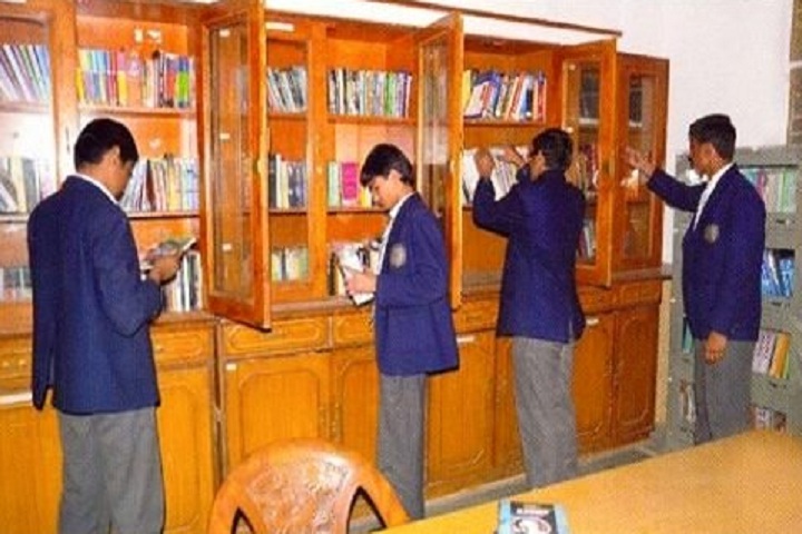 St AnselmS Pink City School-Library with students