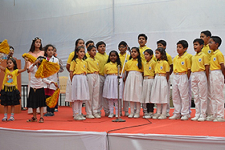 St Anselms English Medium School-Events singing