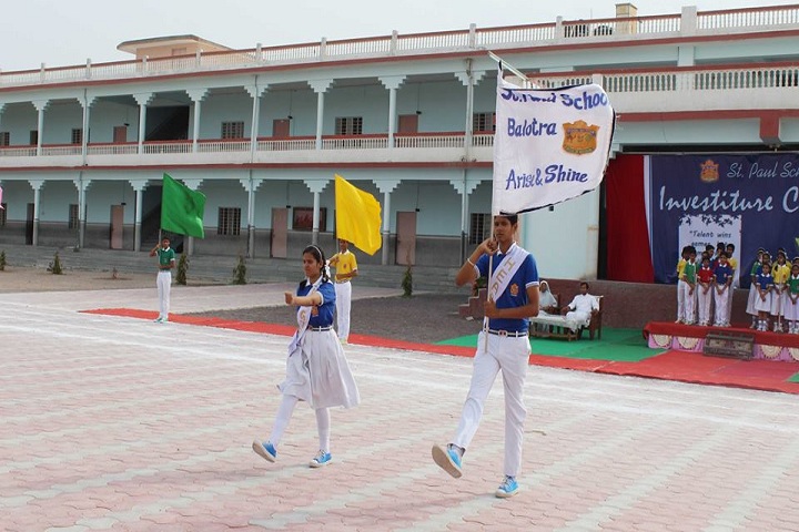 St Paul School-Campus-View with ceremony