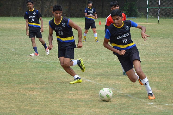 St XavierS School-Sports football