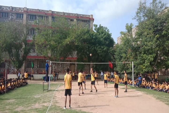 Subodh Public School-Sports vollyball