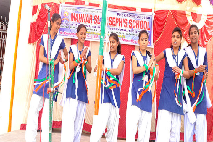 Mahnar St Josephs School-Independence Day Celebrations