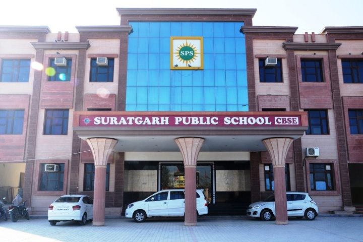 Suratgarh Public School-Campus-View front
