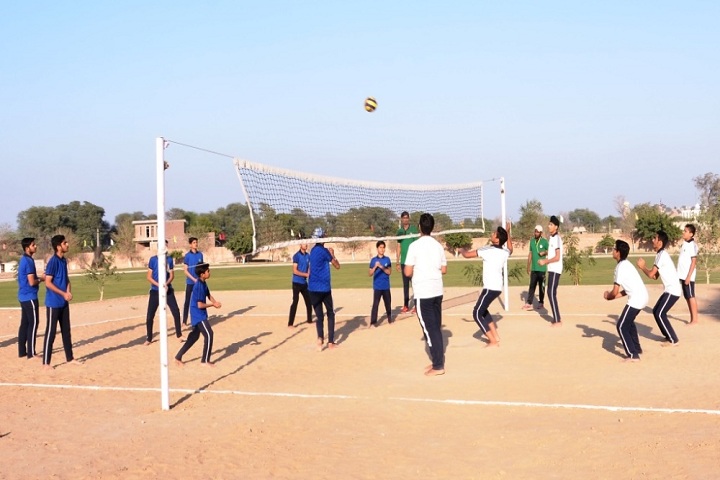 Suratgarh Public School-Sports vollyball