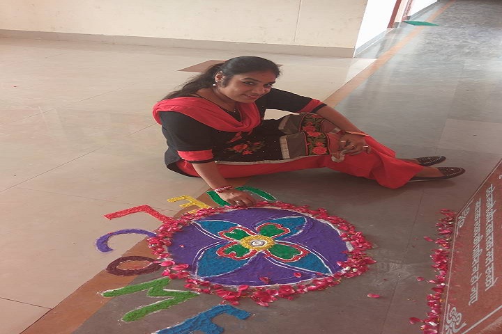 Swami Vivekanand Government Model School-Events rangoli