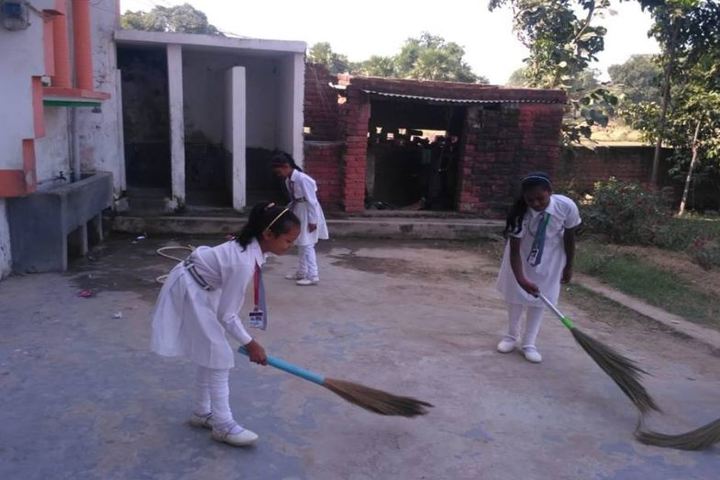 Manas International Public School-Cleaning Session