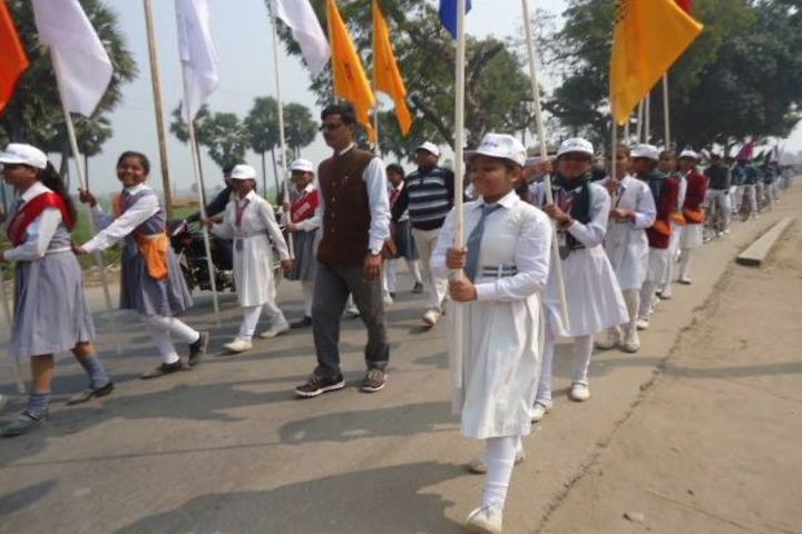 Manas International Public School-March Past