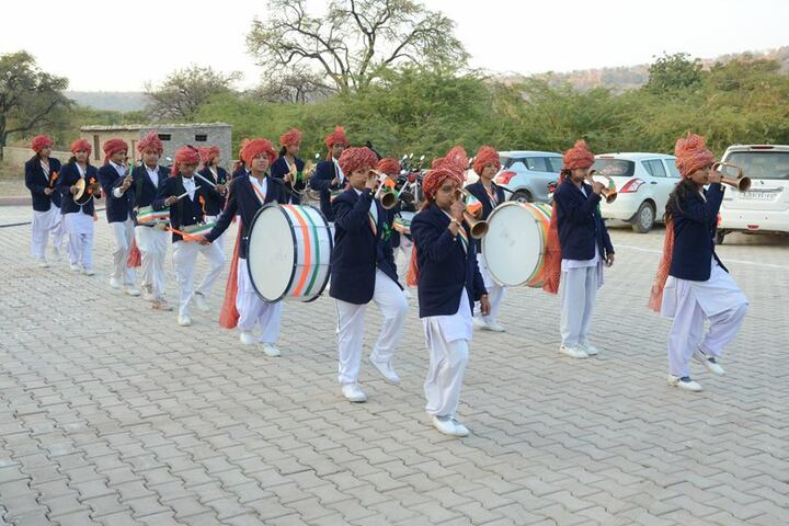 Swami Vivekanand Government Model School-Band Troop