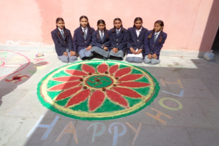 Swami Vivekanand Government Model School-Rangoli