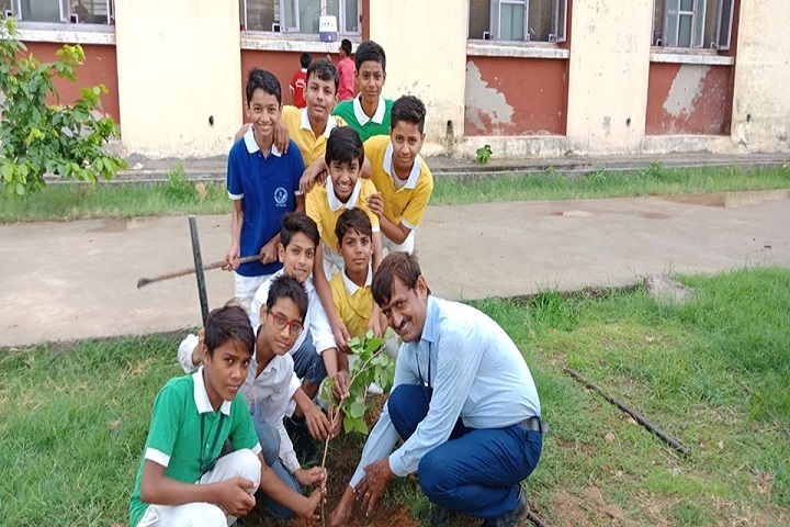 Swami Vivekananda Government Model School-Tree Plantation
