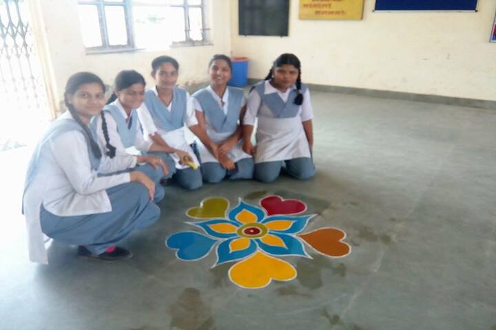 Swami Vivekanand Government Model School-Rangoli