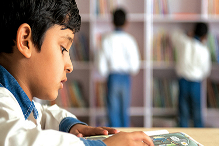 The Shanti Niketan School-Library