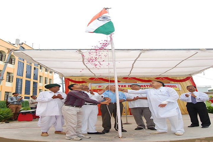Vinayak International School-Flag Hosting
