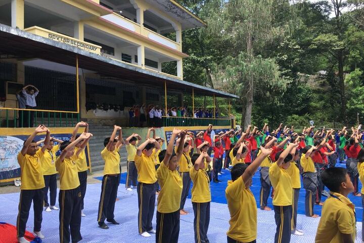 Government Senior Secondary School-Yoga