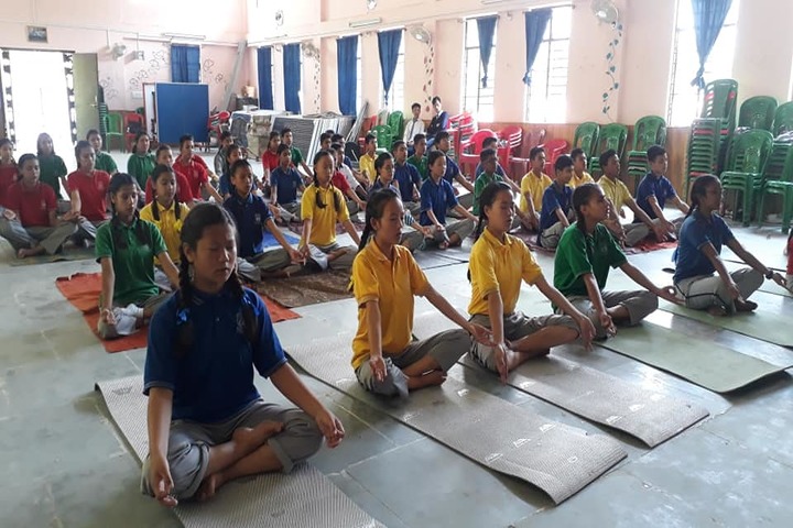 Government Senior Secondary School-Yoga Day