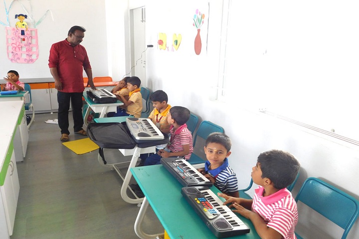 Adharsh Vidhyalaya Public School-Music