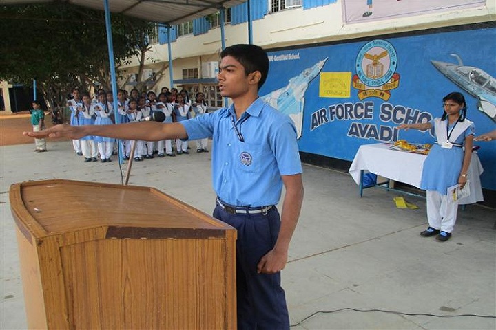 Air Force School-Consitution day