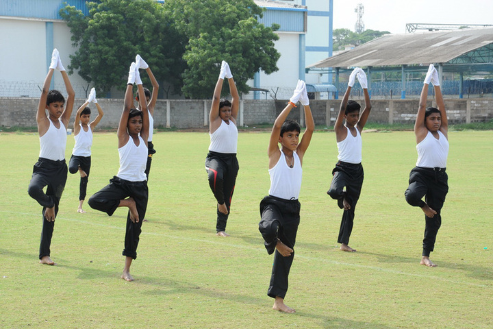 Asan Memorial senior secondary School-Yoga