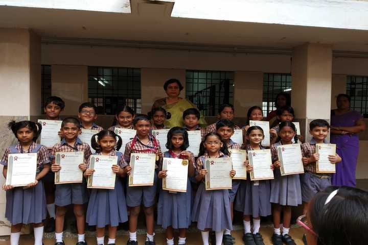B V bhavans rajaji vidyashram-Spell bee International Competition