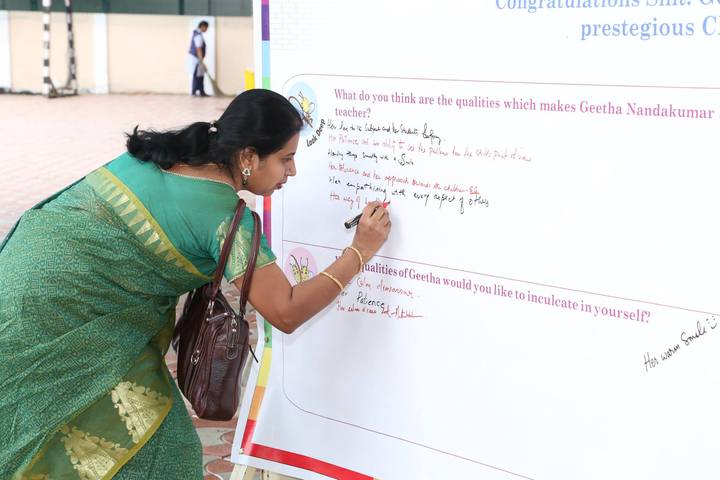 B V bhavans rajaji vidyashram-Teachers Day Celebrations